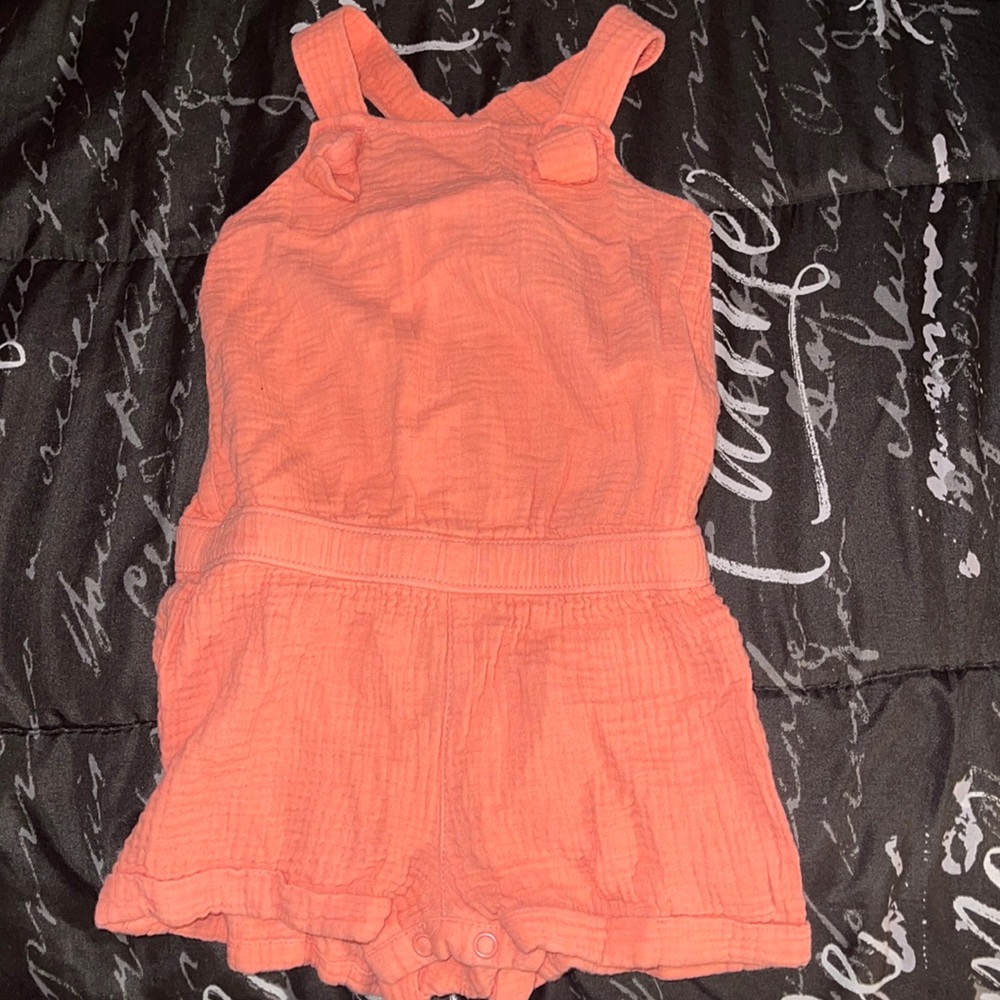 cat & jack 2t girl romper